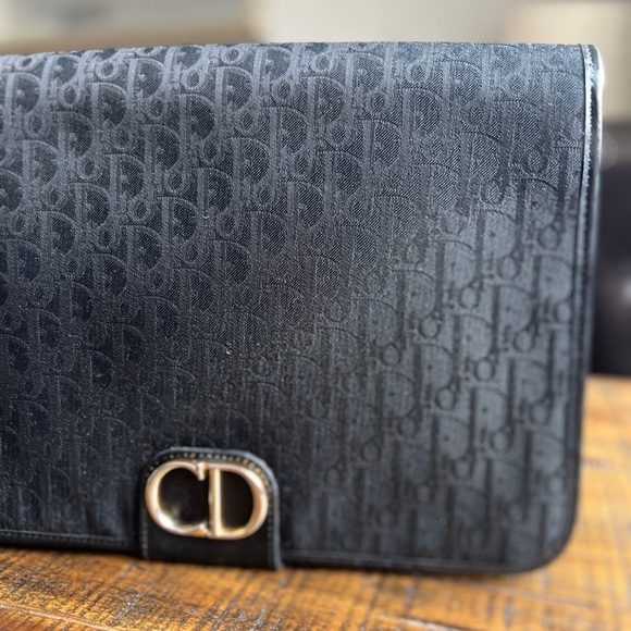 SOLD ❌ Vintage Dior Trotter Clutch with COA - Picture 6 of 12